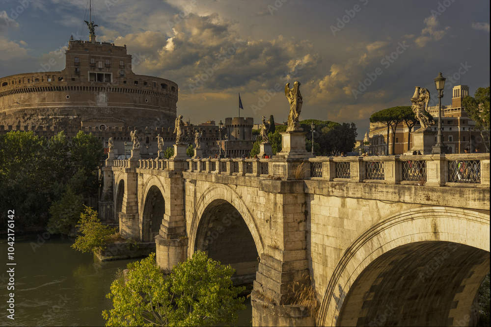 Obraz premium pont Rome