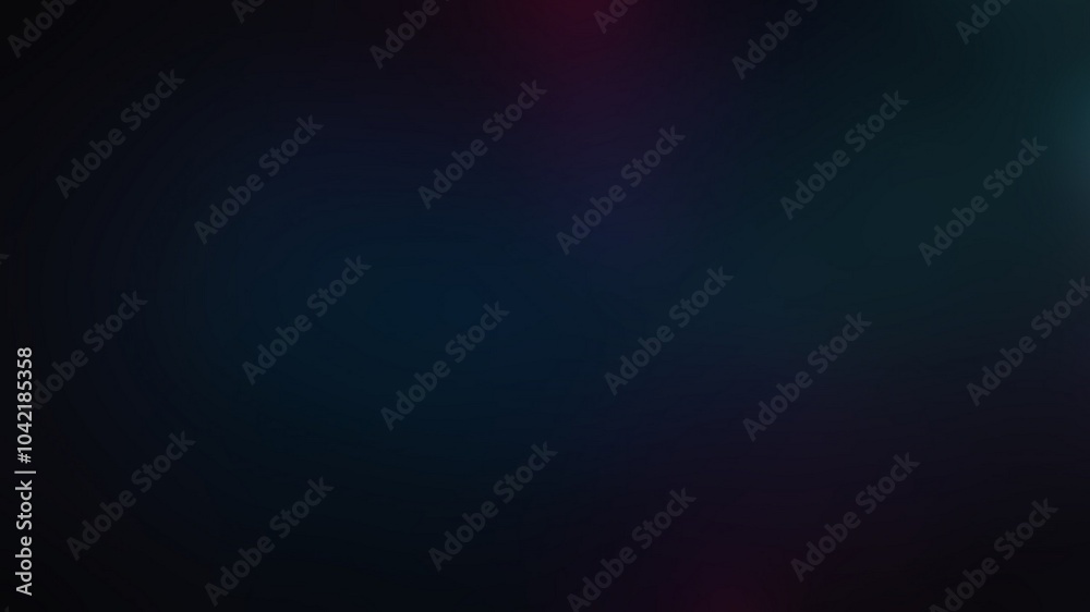 Obraz premium abstract blurred gradient mesh background showcasing a captivating interplay of dark night colors. This smooth and visually striking banner template is perfect for creating a modern and atmospheric de