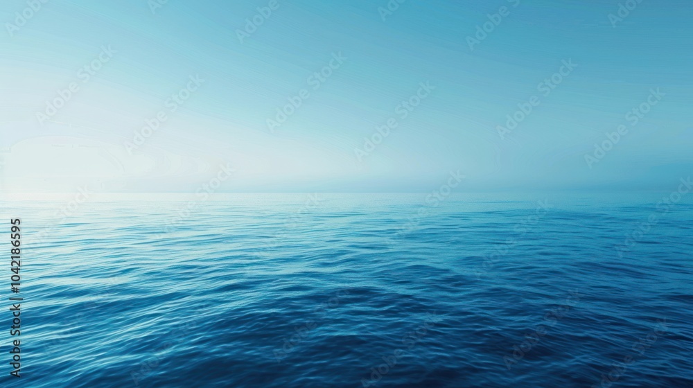 Obraz premium Serene Ocean Landscape