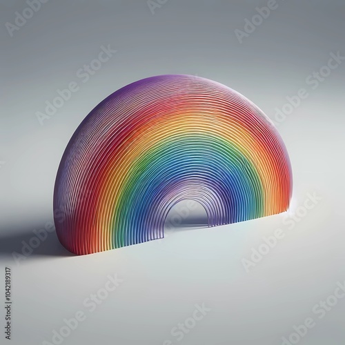 Sculptural Rainbow