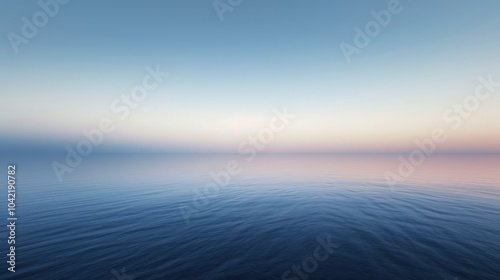 Peaceful Seascape at Twilight