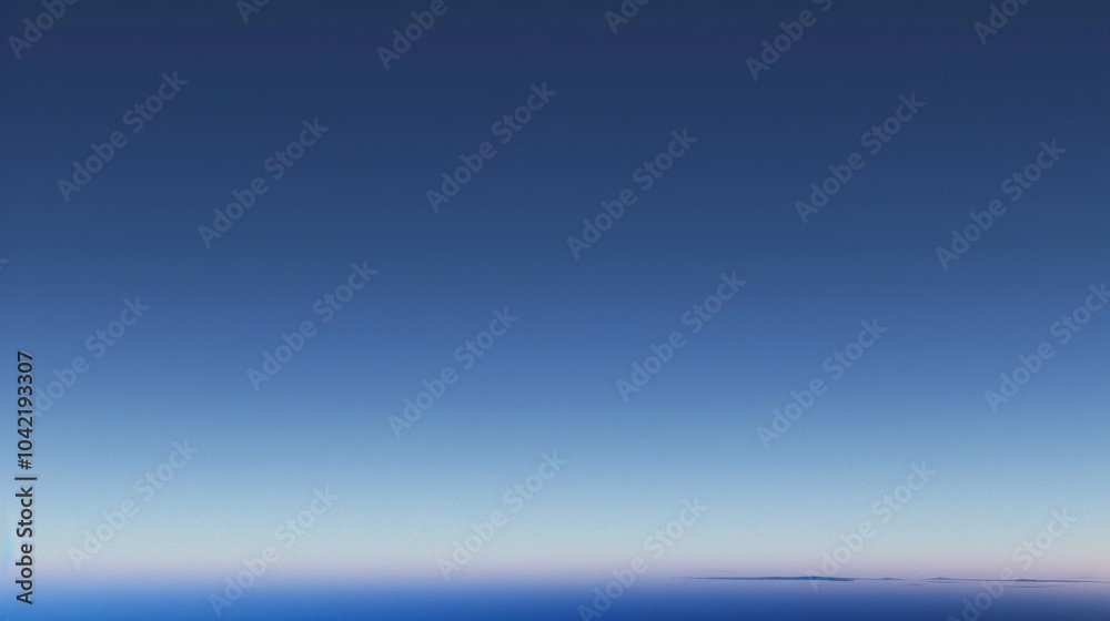 Obraz premium Blue Sky and Clouds from Above