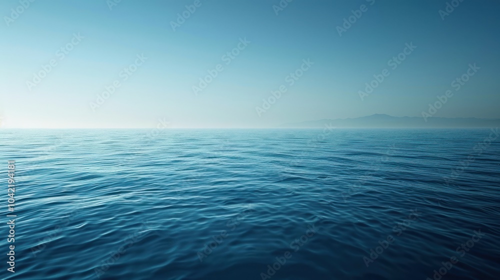Fototapeta premium Tranquil Ocean Landscape