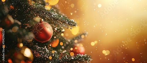 clouse up christmas tree 