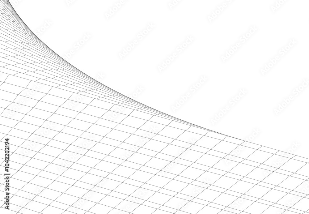Architecture building 3d. Concept sketch. Architecture building 3d. Concept sketch.