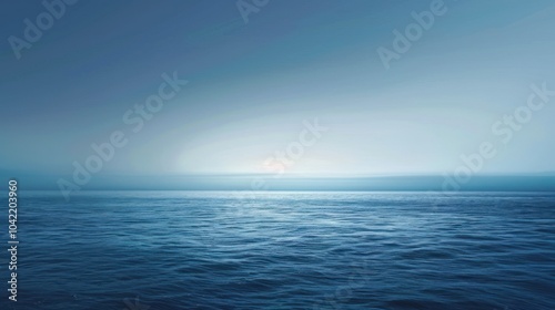 Wallpaper Mural Serene Ocean Horizon Torontodigital.ca