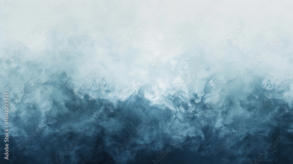 Abstract Blue Sky and Clouds Artwork Abstract Blue Sky and Clouds Artwork