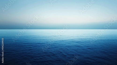Wallpaper Mural Serene Ocean Horizon Torontodigital.ca