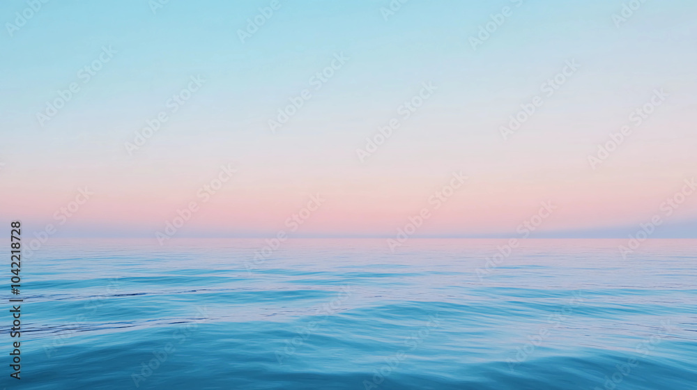 Obraz premium Minimalist pink sky