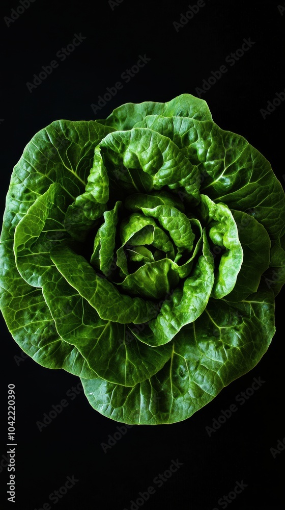 Obraz premium a single lettuce