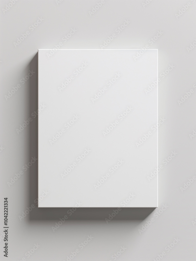 Minimalistic white square canvas on a wall, isolated with a transparent background
Minimalistic white square canvas on a wall, isolated with a transparent background