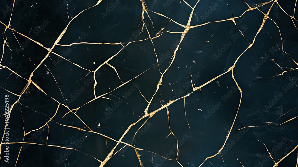 A cracked asphalt surface reveals a complex texture, characterized by its detailed fissures and cold, dark tones, evoking a sense of desolation and decay SEAMLESS PATTERN A cracked asphalt surface reveals a complex texture, characterized by its detailed fissures and cold, dark tones, evoking a sense of desolation and decay SEAMLESS PATTERN