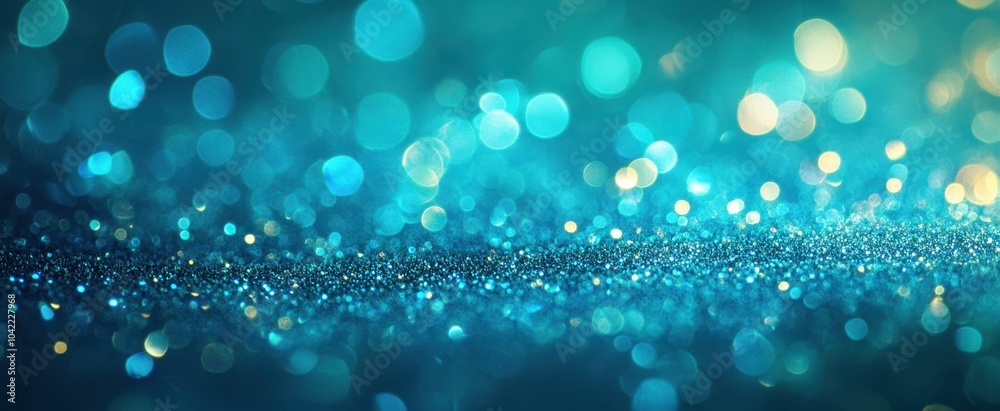 The Sparkling Blue Background The Sparkling Blue Background
