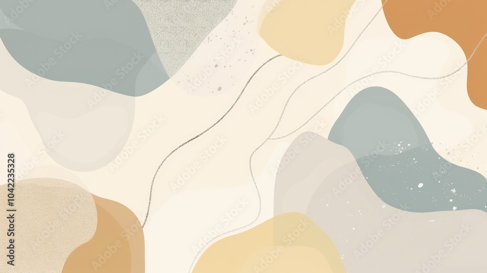 Abstract Art with Earthy Tones Abstract Art with Earthy Tones