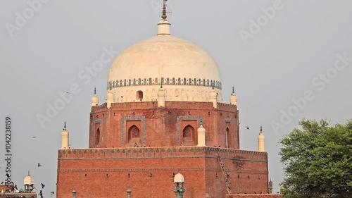 Shrine of Bahauddin Zakariya - 4K Footage of the 13th-Century Shrine in Multan, Pakistan photo