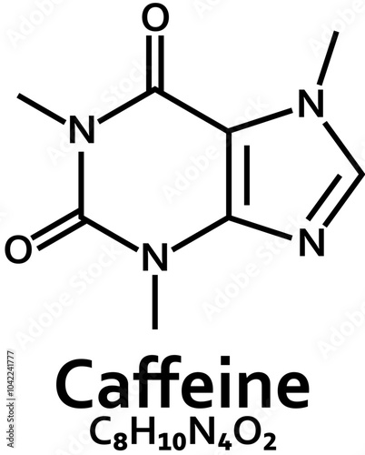 Caffeine Chemical Structure & Formula