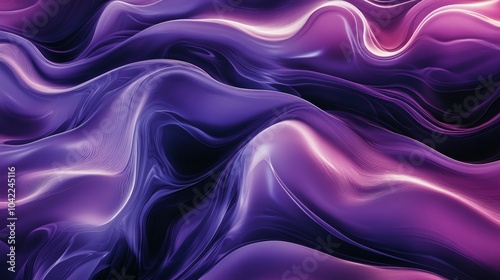 Abstract purple agate stone with wavy patterns and variations in texture and ...