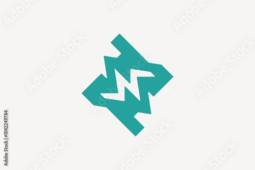 Free Download Simple N Logo template design vector - GFXLoad