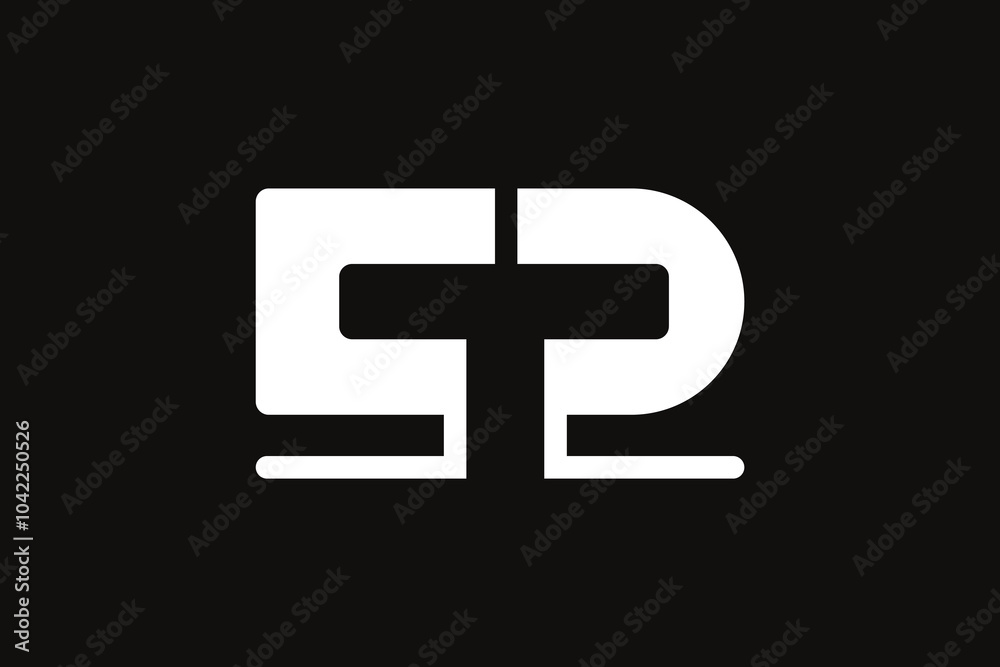 Simple Techno Letter CTP logo vector design template Simple Techno Letter CTP logo vector design template