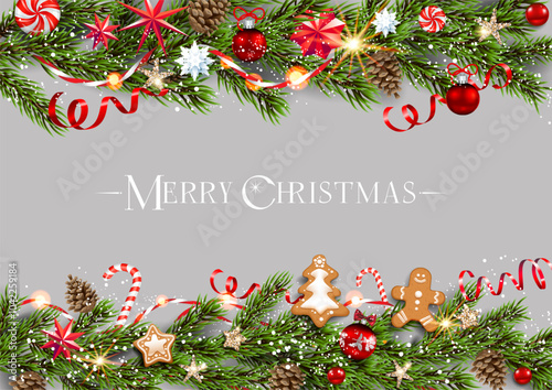 Shine holiday decor background
