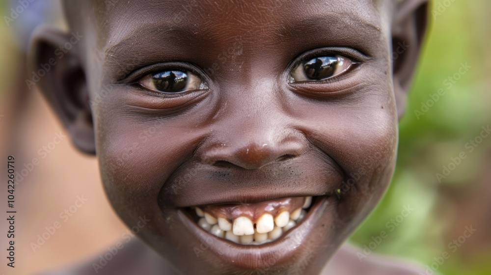 A Child's Joyful Smile A Child's Joyful Smile