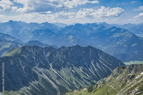 Oberstdorf, Allgäu, Fellhorn und Umgebung, Breitachtal