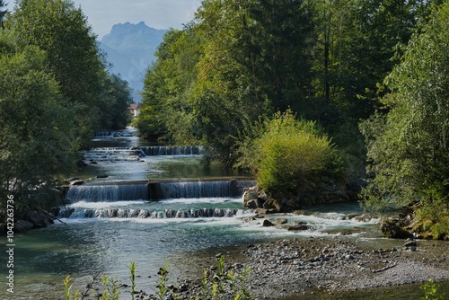 Oberstdorf, Allgäu, Illersprung aus Breitach, Stillach und
Trettach