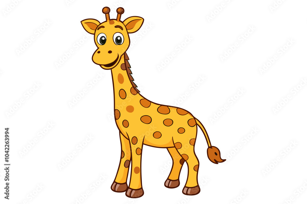 Giraffe cartoon vector vector illustration Giraffe cartoon vector vector illustration