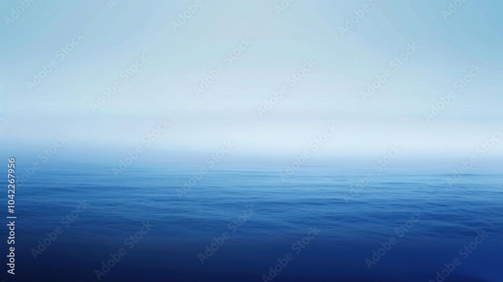 Obraz premium Sea Horizon Serenity