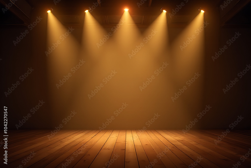 custom made wallpaper toronto digitalsoft christmas lights shine simple wooden stage holiday events gatherings indoors