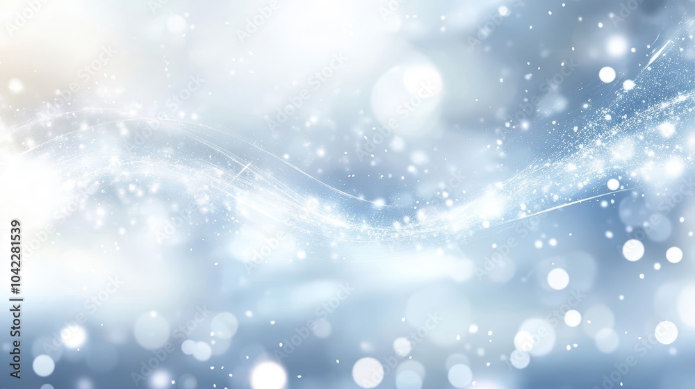 Smooth blue cleaning background with glossy textures and glowing light particles for clean aesthetic Smooth blue cleaning background with glossy textures and glowing light particles for clean aesthetic