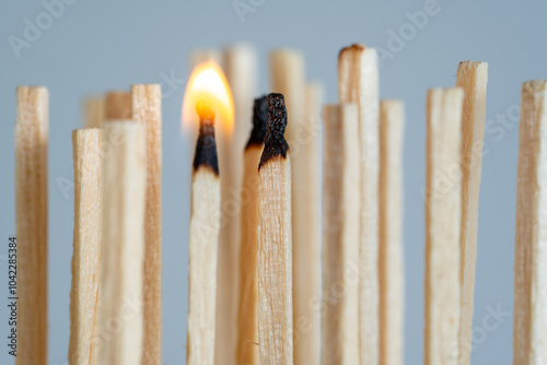 There are more and more psychosocial risks in our society. A symbolic representation of exhaustion depression, also known as burn out. Concept of overload in the family, company, team or work etc.