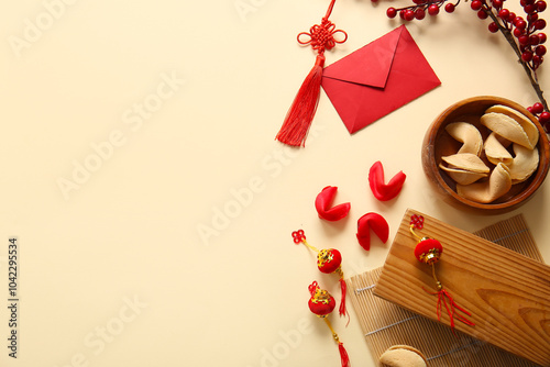 Red envelope with Chinese s...