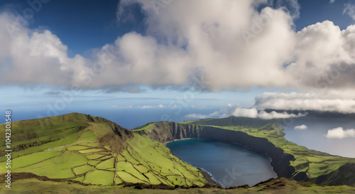 view from the top of mountain