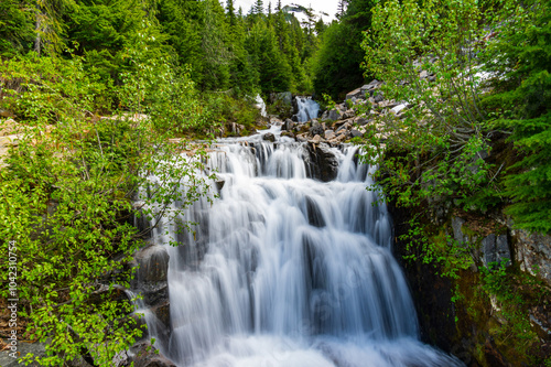 Waterfall at Mount Rainier