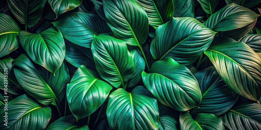dark green tropical leaf texture dark green tropical leaf texture
