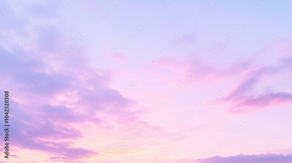 A soft pastel-colored dawn sky with gentle hues of pink and lavender, signaling the start of a new day. A soft pastel-colored dawn sky with gentle hues of pink and lavender, signaling the start of a new day.