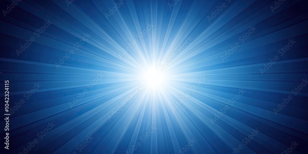 Fototapeta premium Deep blue shade in a stock photo