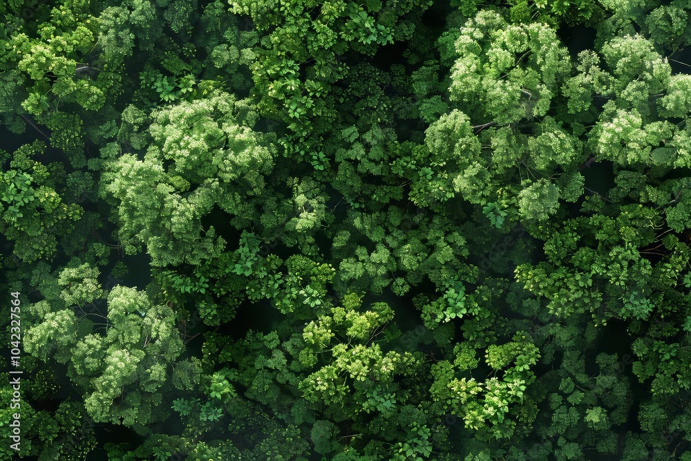 From a bird's eye perspective, this AI-generated illustration captures the stunning view