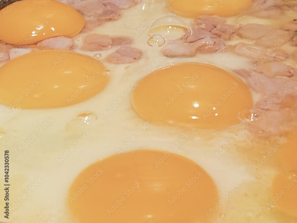 eggs and flour