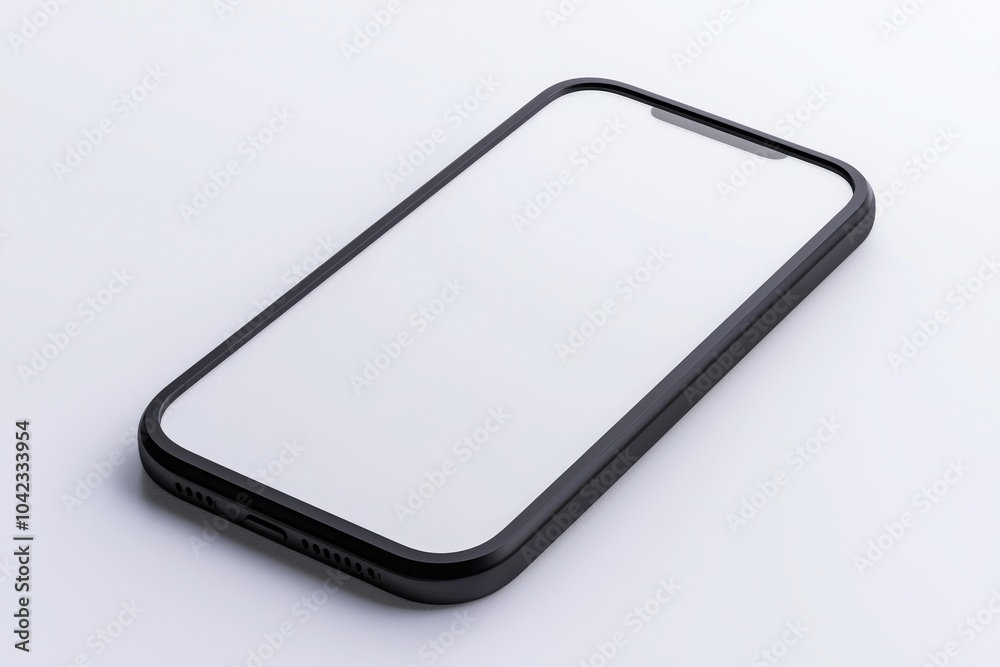 The background of this smartphone is white and has a sleek design The background of this smartphone is white and has a sleek design