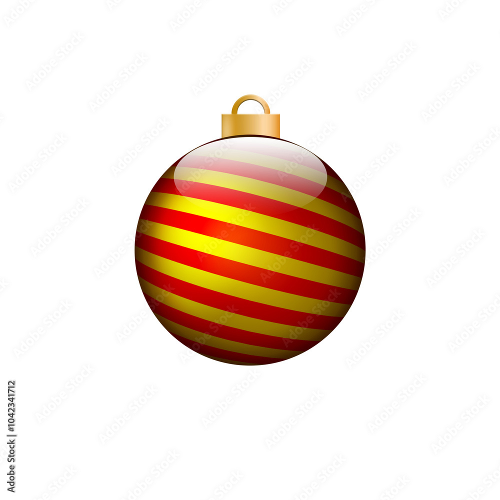 Christmas ball on white a background Christmas ball on white a background