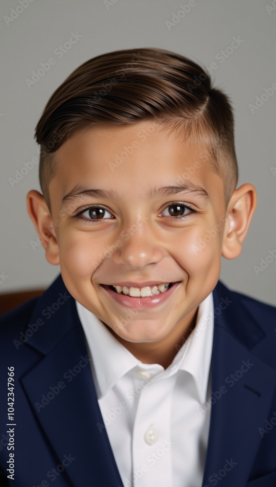 Portrait of a cheerful young Black male gazing directly into the camera Portrait of a cheerful young Black male gazing directly into the camera