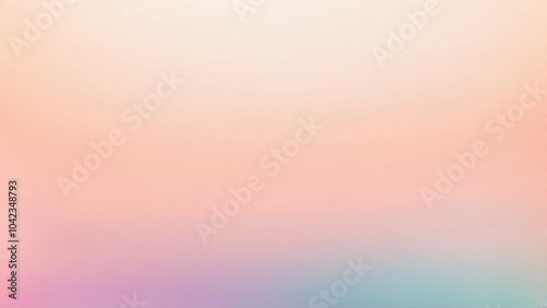 Soft pastel gradient abstract background in peach and pink tones