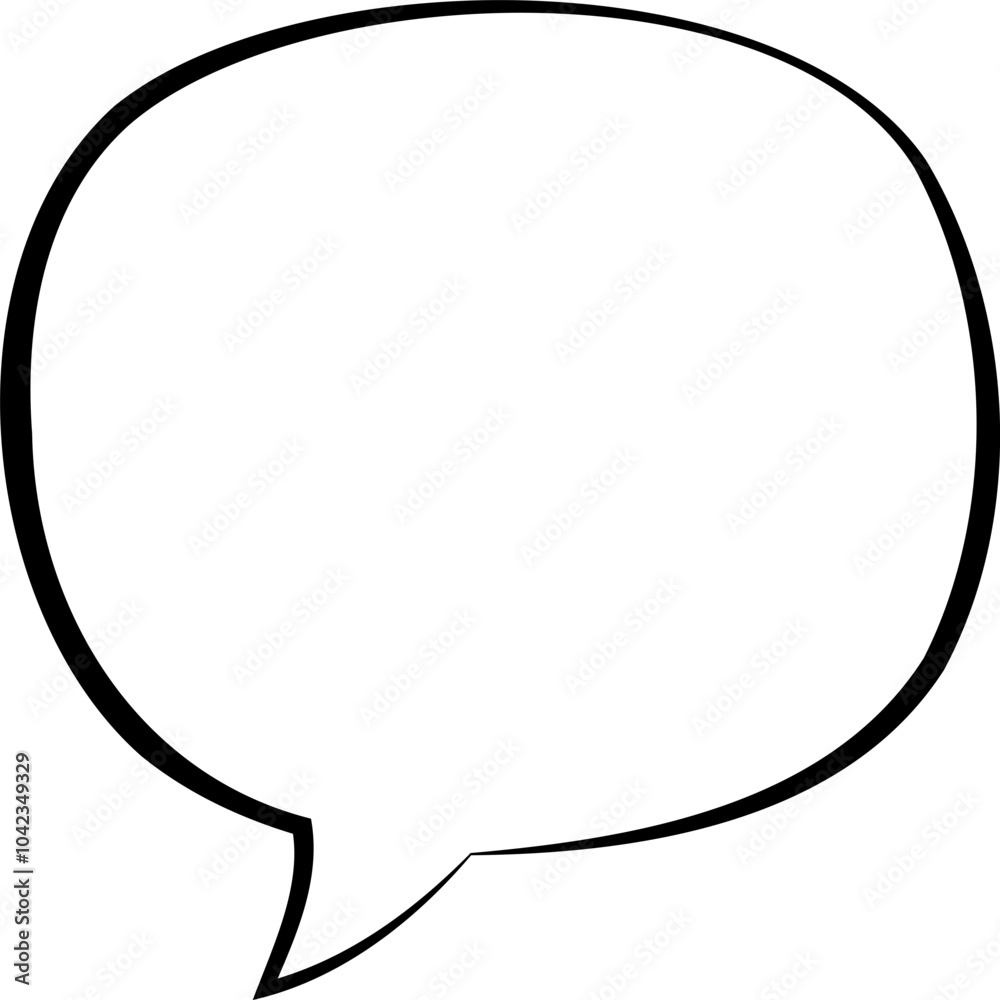 Retro Monochrome Speech Bubble Art Retro Monochrome Speech Bubble Art