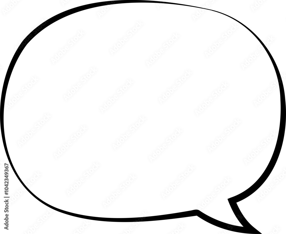 Retro Monochrome Speech Bubble Art Retro Monochrome Speech Bubble Art