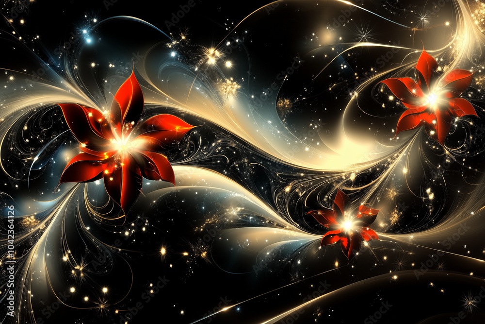 abstract fractal background abstract fractal background