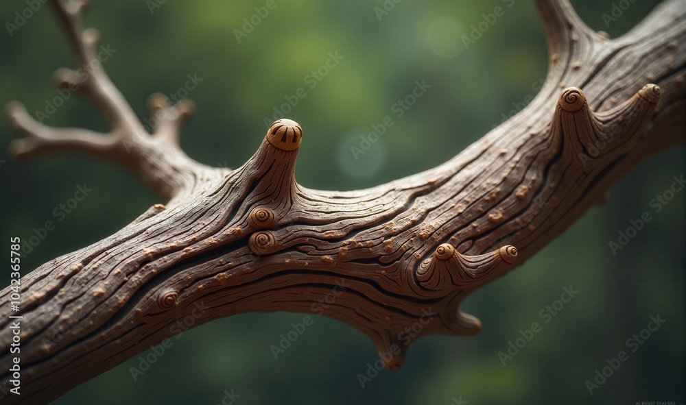 Close up of a textured tree branch showcasing intricate natural patterns. Ideal for eco friendly projects, nature themes, or organic product promotions. Close up of a textured tree branch showcasing intricate natural patterns. Ideal for eco friendly projects, nature themes, or organic product promotions.
