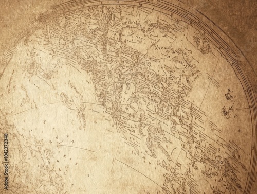Vintage World Map.