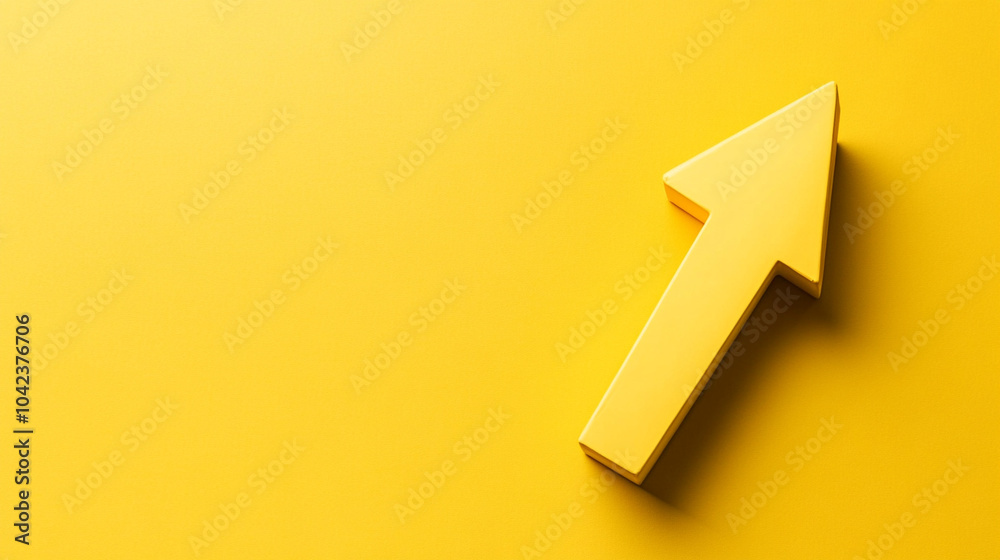 Business concept, growth arrow symbol Business concept, growth arrow symbol